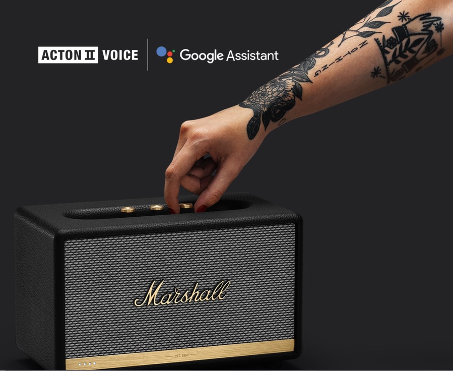 Marshall Acton II Voice with the Google Assistant